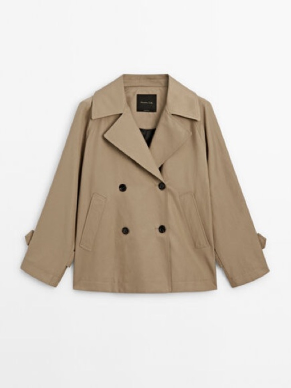 Classic Women's Tan Trench Coat